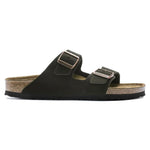Birkenstock Arizona Plantare Morbido Pelle Scamosciata Mocha