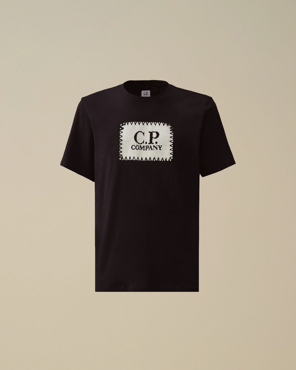 Cp Company Jersey Short Sleeve Logo Label T-Shirt