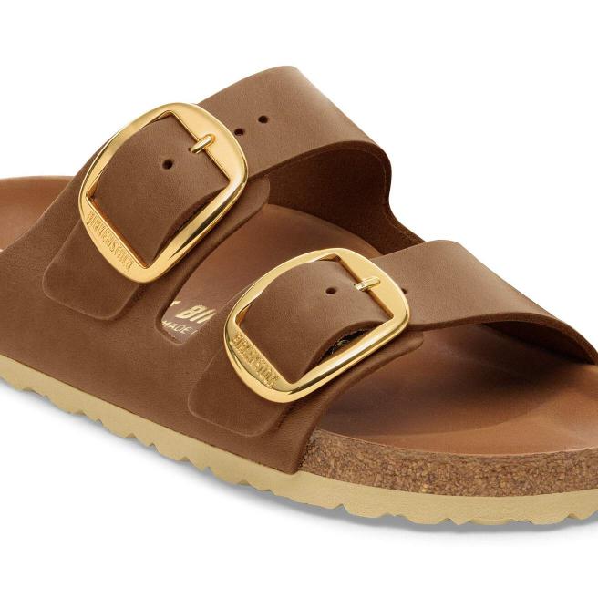 Birkenstock Arizona Big Buckle Pelle Oliata Narrow Fit