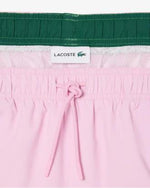 Lacoste Costume da Bagno Monocromatico Lunghezza media