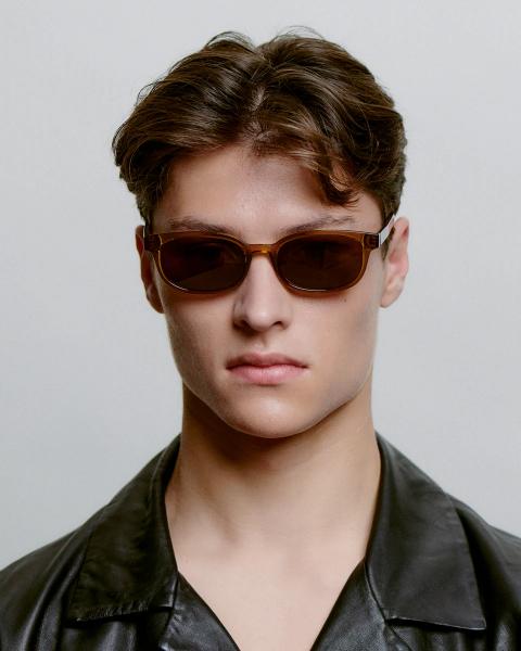 A. KJÆRBEDE Charlie Smoke Transparent Sunglasses