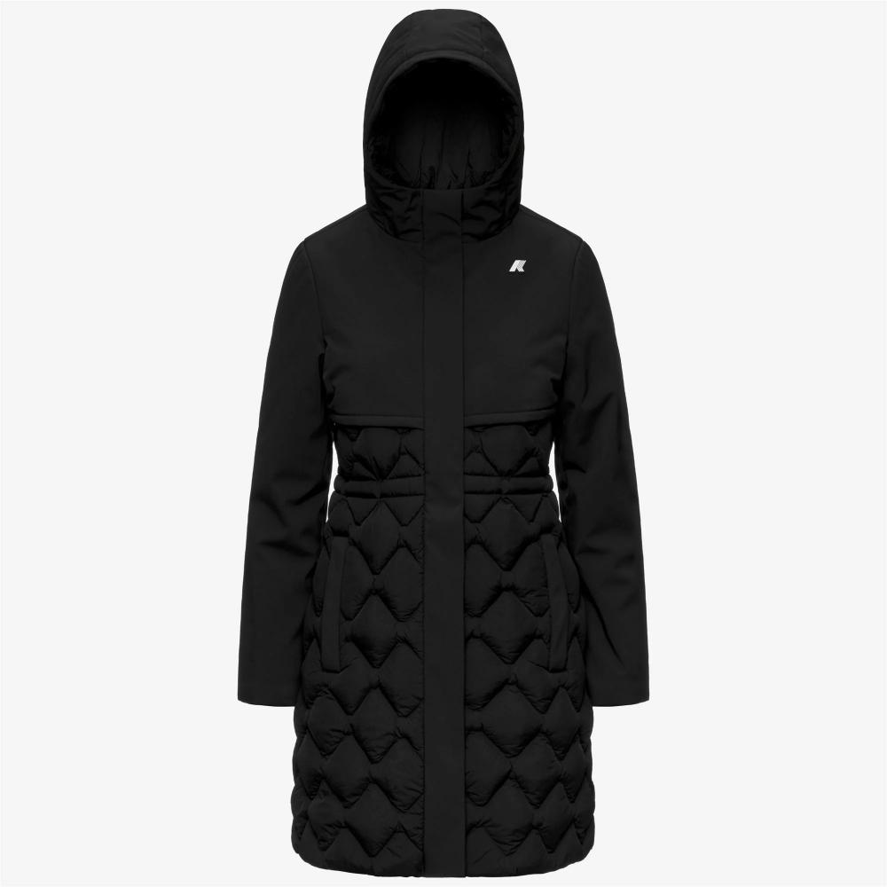 K-Way Giacca Siphelle Hybrid Warm Shell Black Pure