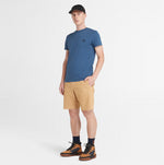 Timberland T-shirt Girocollo da Uomo Dunstan River