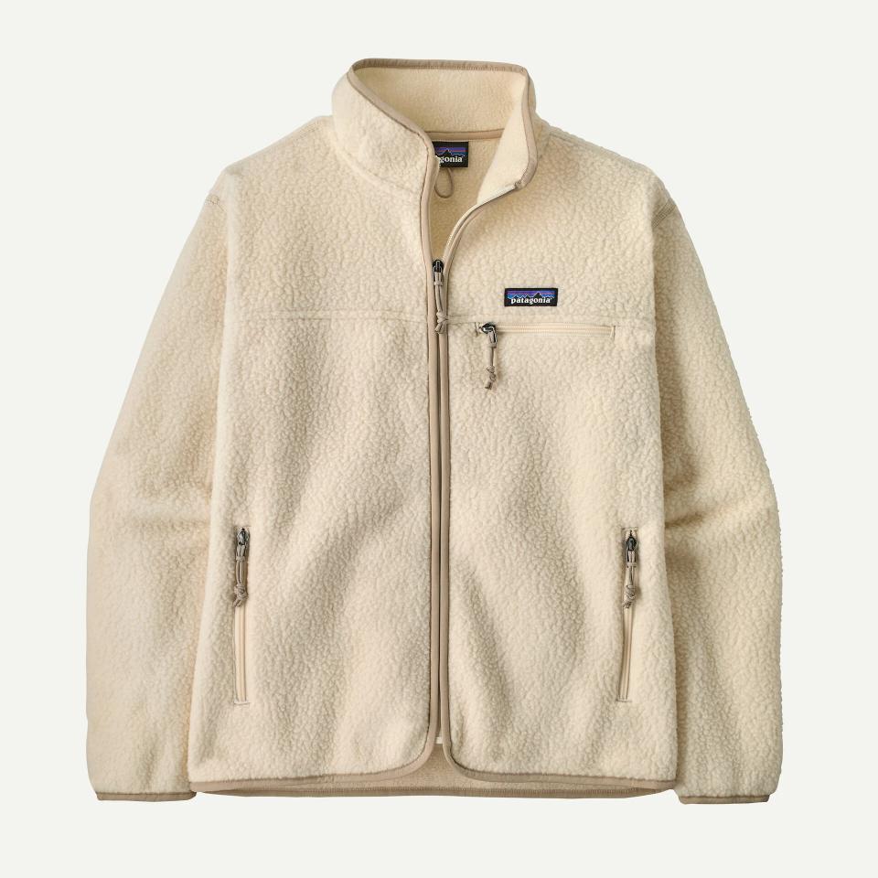 Patagonia Women's Retro Pile Fleece Jacket Natural