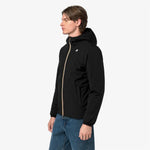 K-Way Giacca Jack St Warm Double Black Pure/Beige Khaki