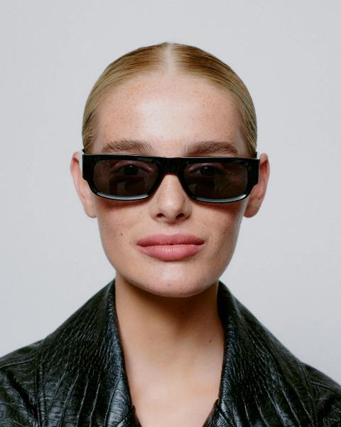 A. KJÆRBEDE Jean Black Sunglasses