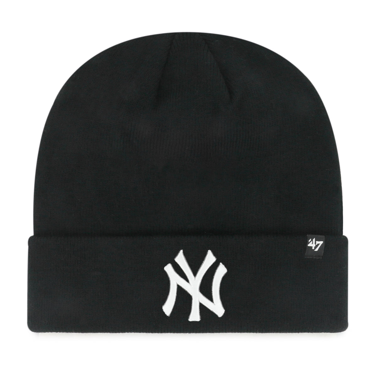 '47 Brand Berretto Raised Basic Cuff Knit New York Yankees - black
