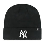 '47 Brand Berretto Raised Basic Cuff Knit New York Yankees - black