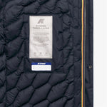 K-Way Giacca Thomal Bonded Padded Blue Depth