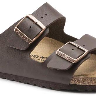 Birkenstock Arizona Birko-Flor Dark Brown Narrow Fit