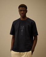 Cp Company Twisted Short Sleeve Logo T-Shirt