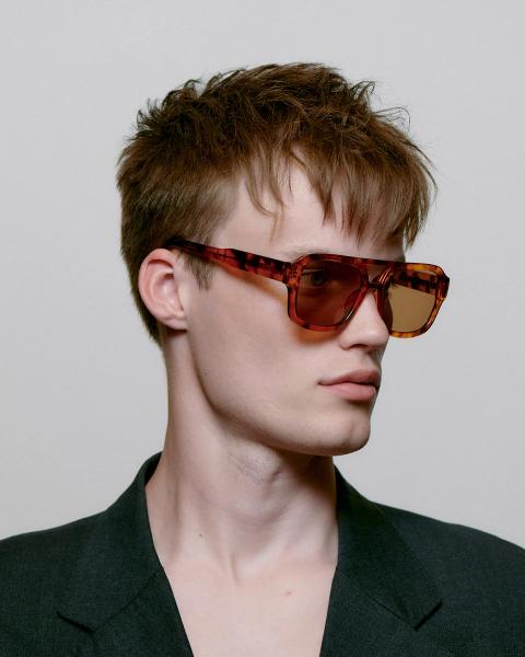 A. KJÆRBEDE Kaya Havana Sunglasses