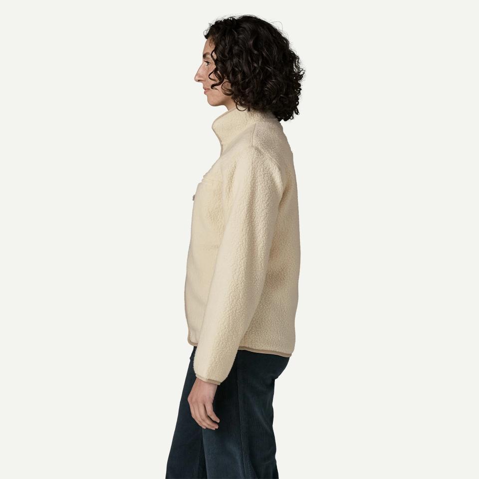 Patagonia Women's Retro Pile Fleece Jacket Natural