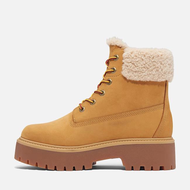 Timberland Stivale Impermeabile Foderato con Plateau Stone Street