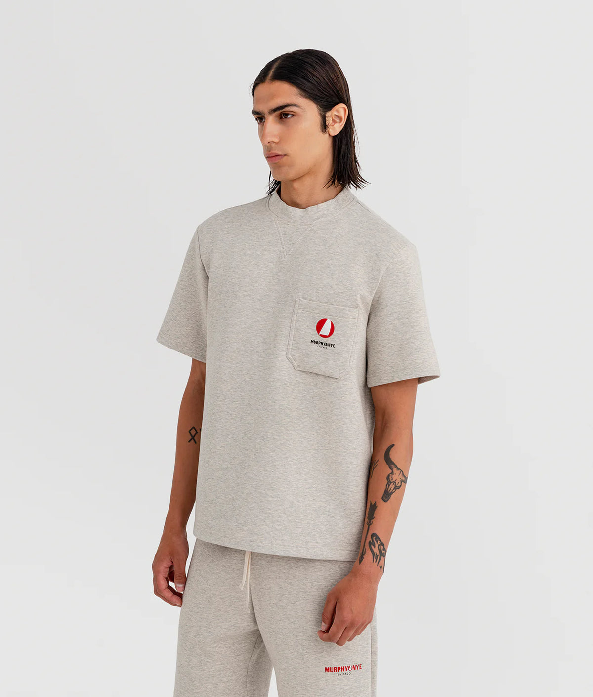 Murphy & Nye Sea Short Sleeve Sweatshirt