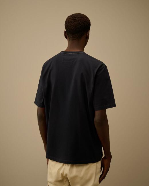Cp Company Twisted Short Sleeve Logo T-Shirt