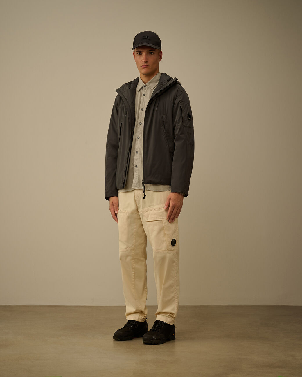 Cp Company Pro Teck Hooded Padded Jacket