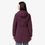 K-Way Giacca Denise St Warm Double Violet Mauve Wine/Blue Depth