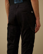 Cp Company Stretch Sateen Ergonomic Lens Cargo Pants
