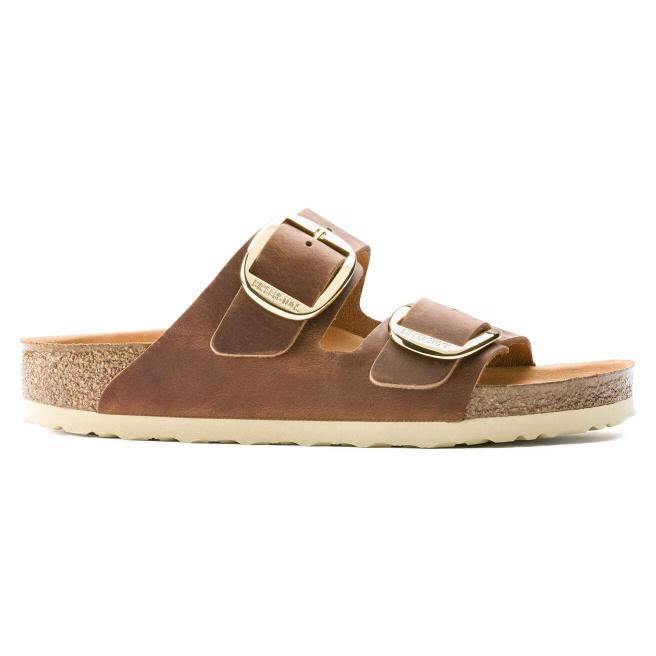 Birkenstock Arizona Big Buckle Pelle Oliata Narrow Fit