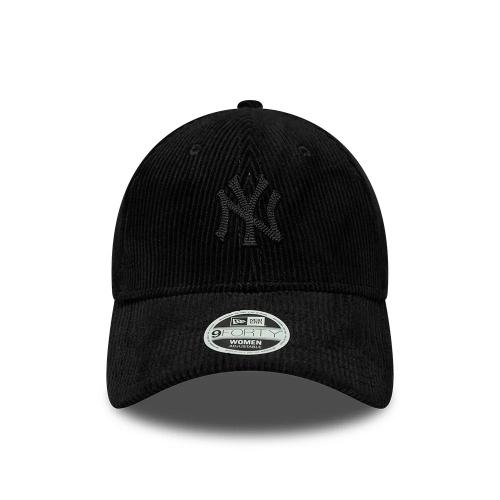 New Era 9FORTY New York Yankees MLB Cord Nero Donna