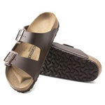 Birkenstock Arizona Birko-Flor Dark Brown Narrow Fit