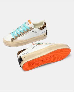 Crime London Distressed Platform Tropical Gold