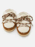 Moon Boot Mule Evx in Shearling Marrone