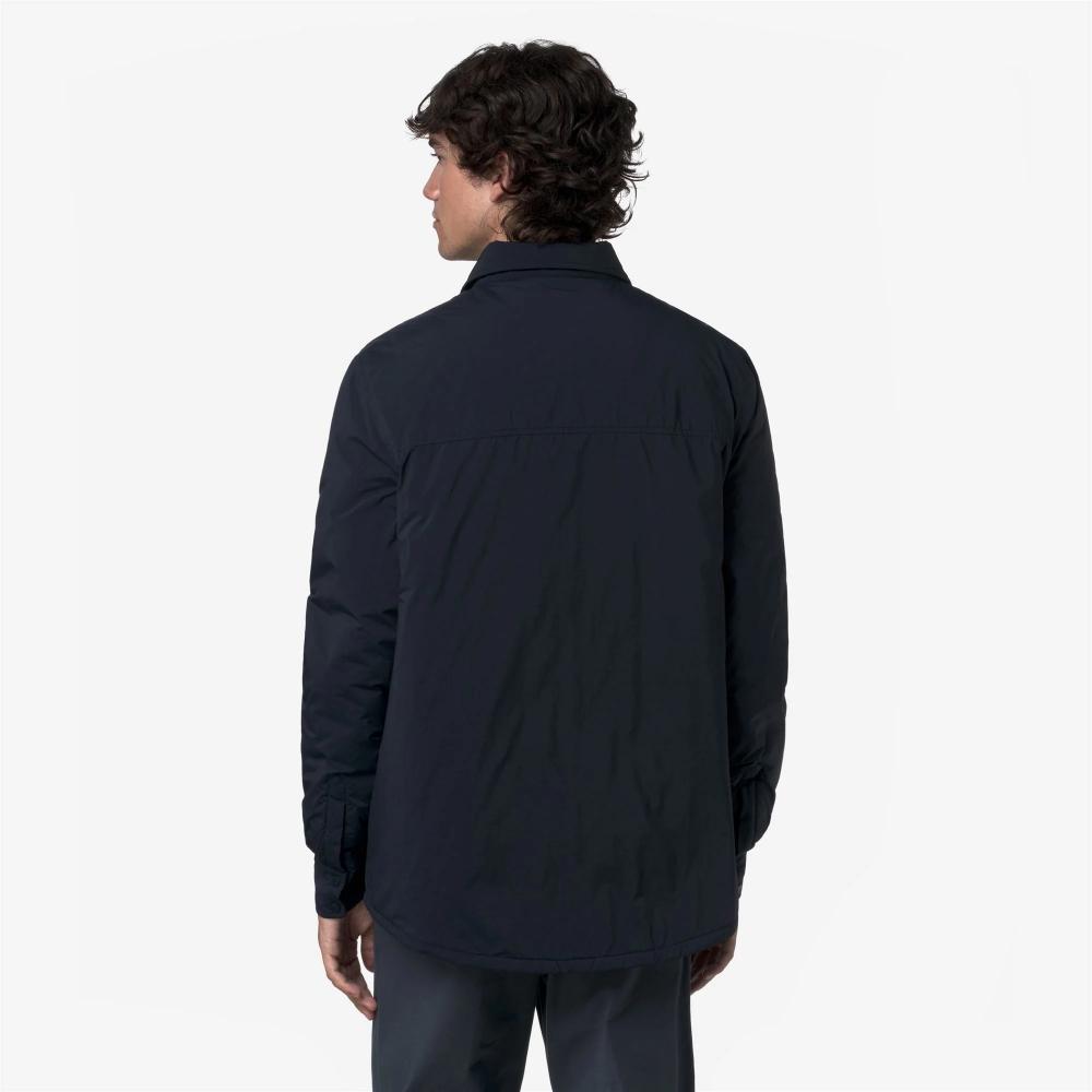 K-Way Giacca Umbert Plain Warm Blue Depht