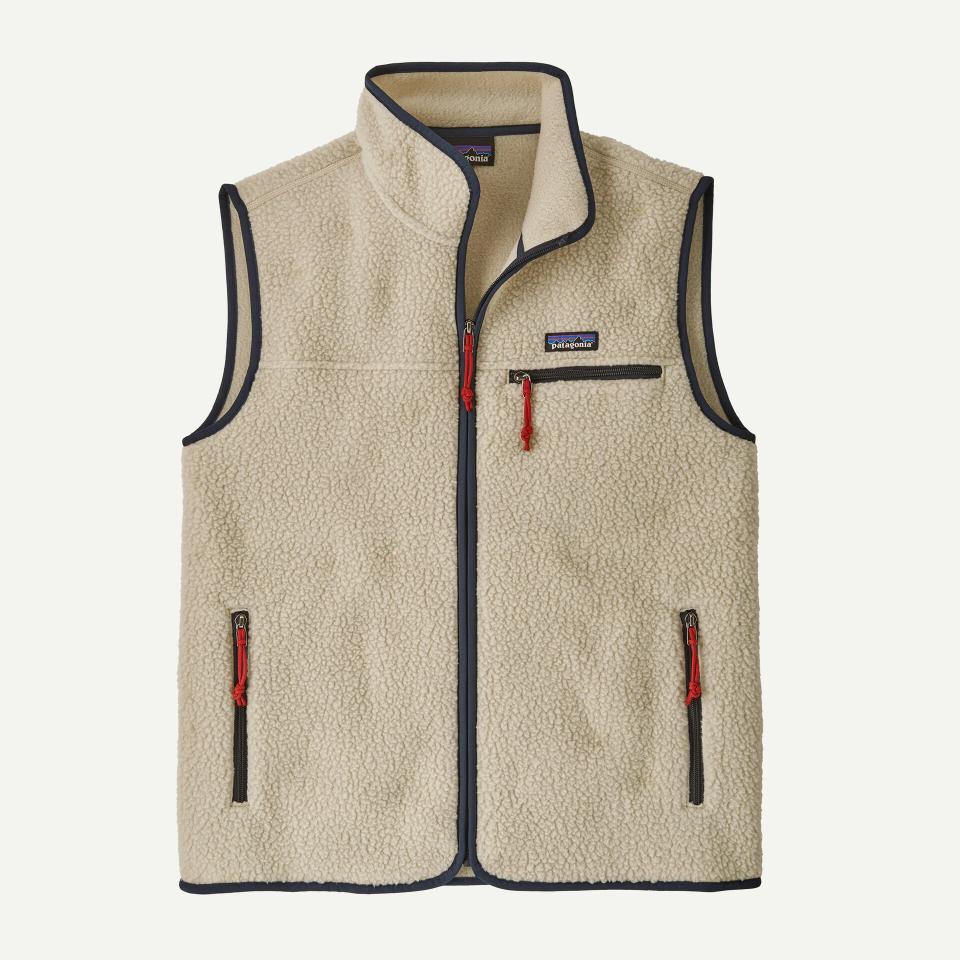 Patagonia Men's Retro Pile Fleece Vest Pelican