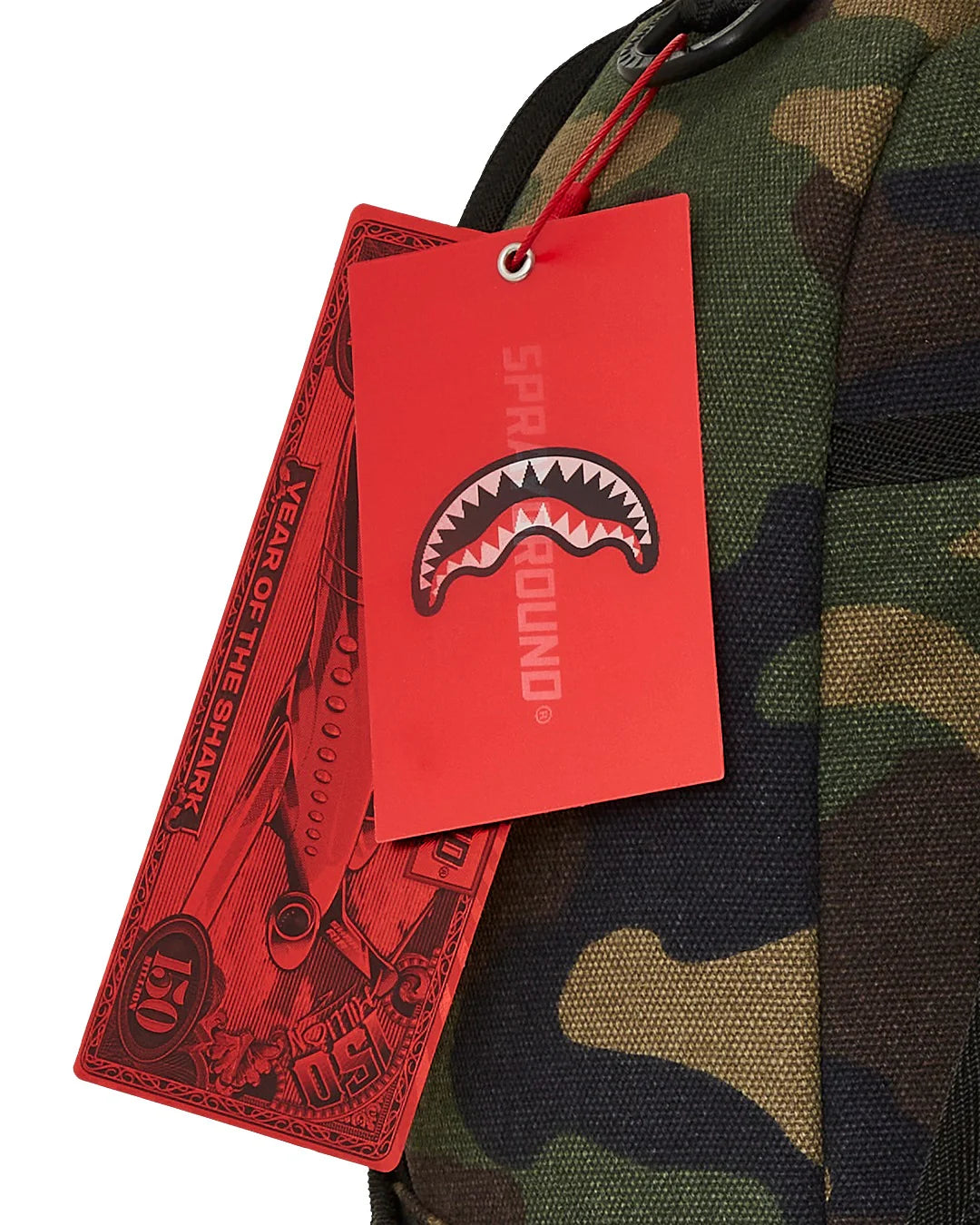 Sprayground Zaino Shark Central Camo Dlxs