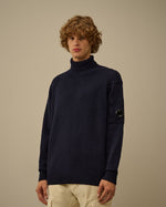 Cp Company Lambswool Grs Turtleneck Sweater