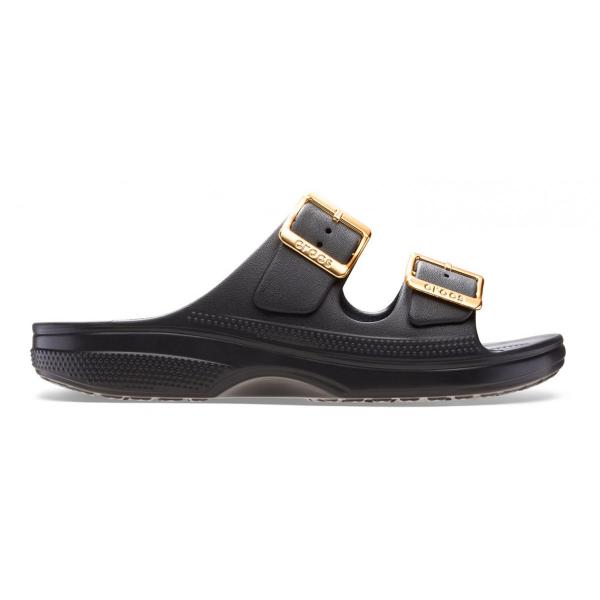 Crocs Saturday Metallic Buckle Sandal W