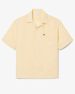 Lacoste Camicia Relaxed Fit in Lino