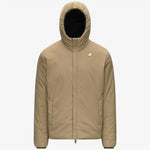 K-Way Giacca Jack St Warm Double Black Pure/Beige Khaki