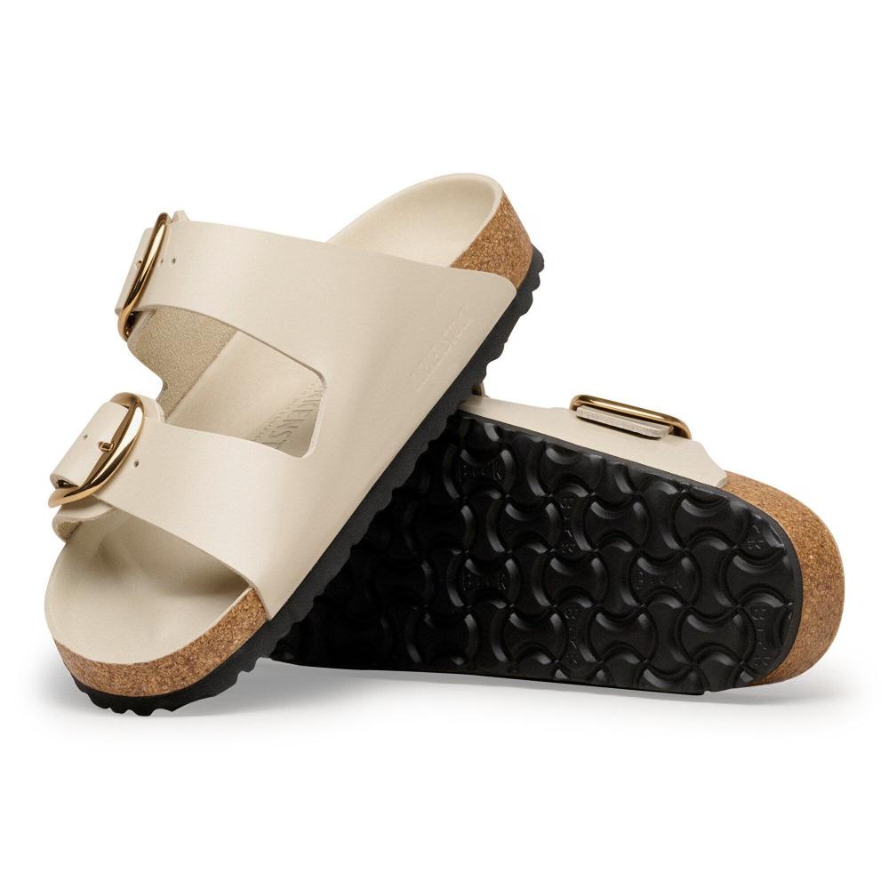 Birkenstock Arizona Big BucklePelle naturale vernice Narrow Fit