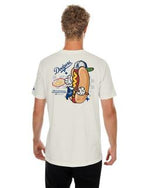 New Era T-shirt Los Angeles Dodgers MLB Off White