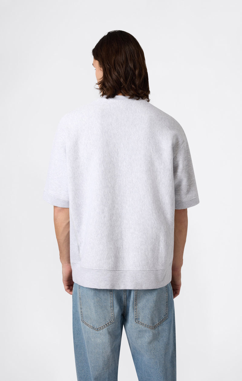 Champion Felpa a Maniche Corte Reverse Weave