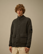 Cp Company Lambswool GRS Buttoned Sweate