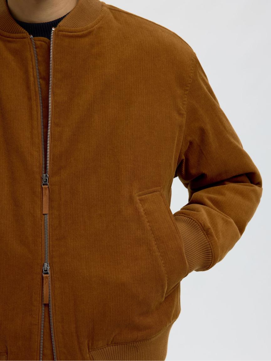 Selected Aviator Jacket Monks Robe