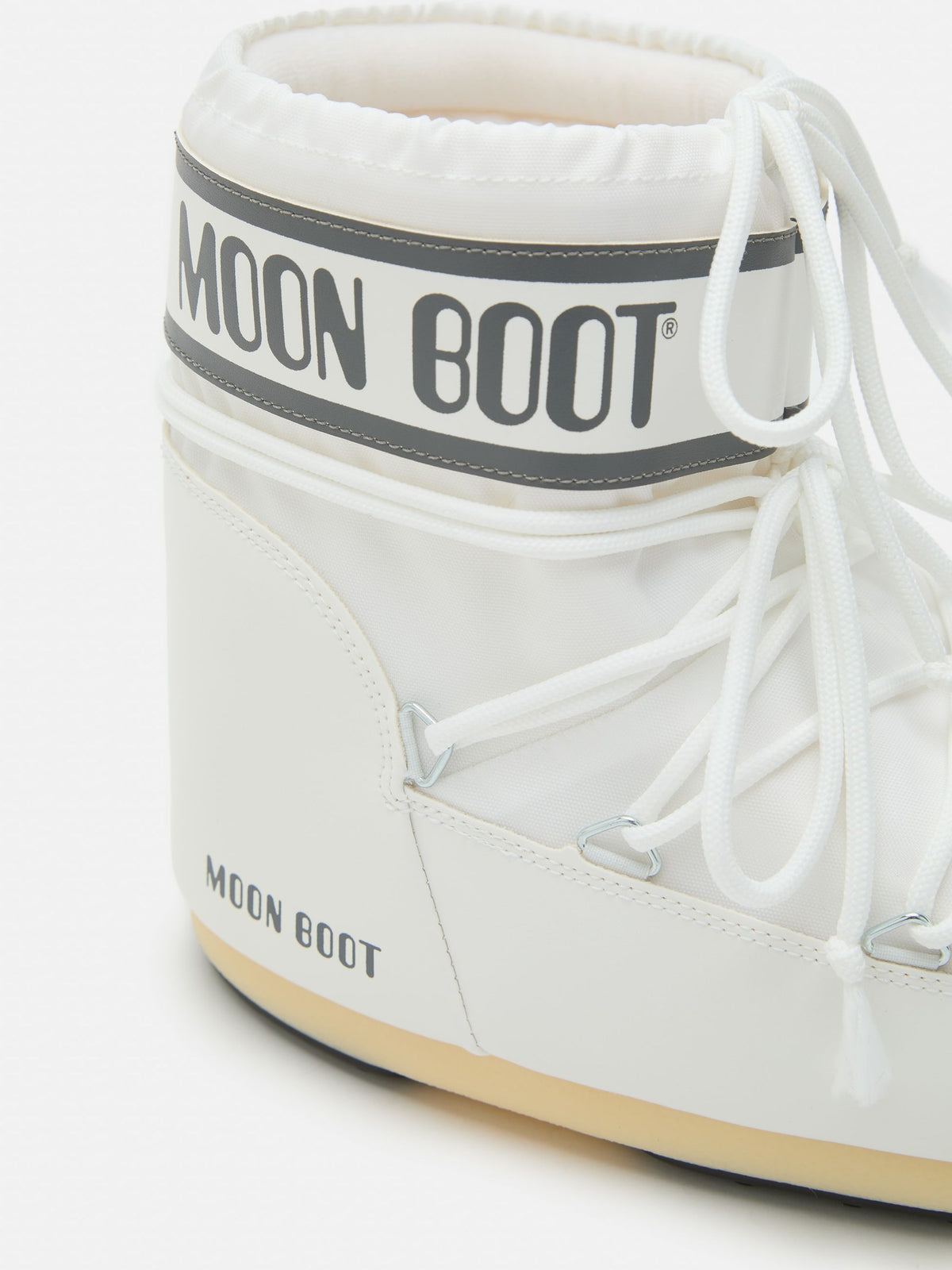 Moon Boot Stivale Icon Low in Nylon Bianco