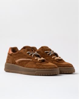 D.A.T.E. Torneo Pure Suede Cuoio
