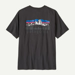 Patagonia Men's Fitz Roy Foothills T-Shirt Ink Black