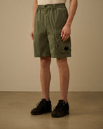 Cp Company 50 Fili Stretch Loose Lens Cargo Shorts