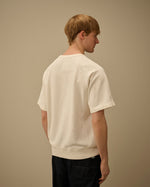 Cp Company Malfilè Fleece Short Sleeve Sweatshirt