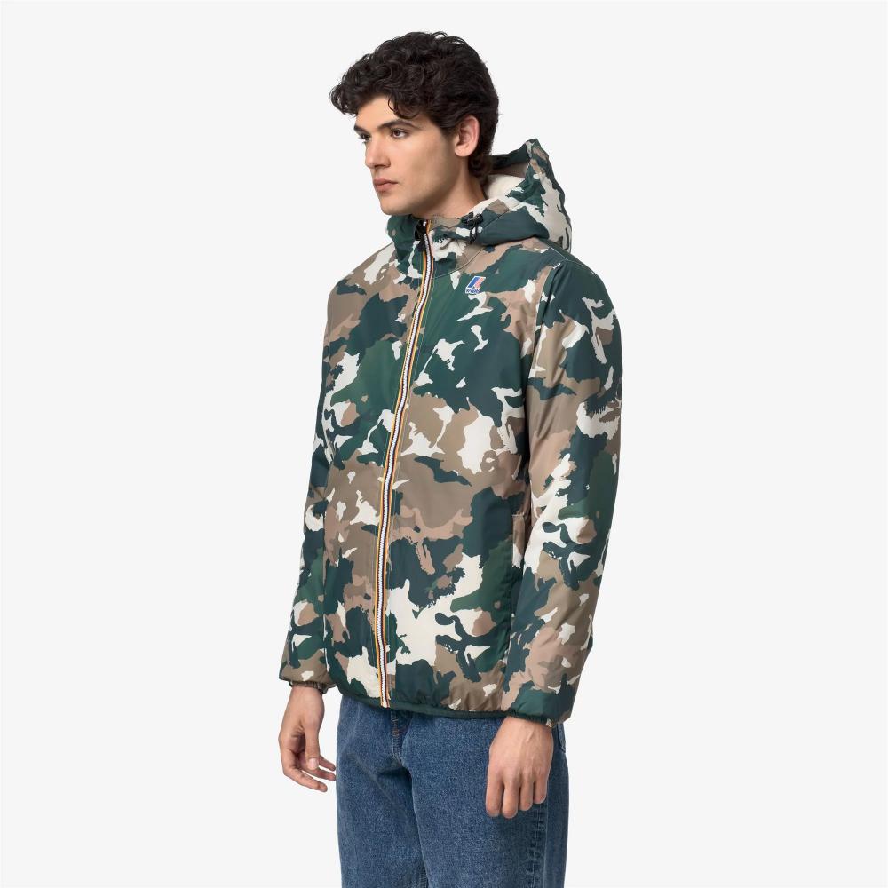 K-Way Giacca Claude Orsetto Graphic Camo