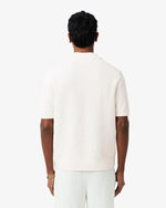 Lacoste Polo in Maglia Bouclé Classic Fit