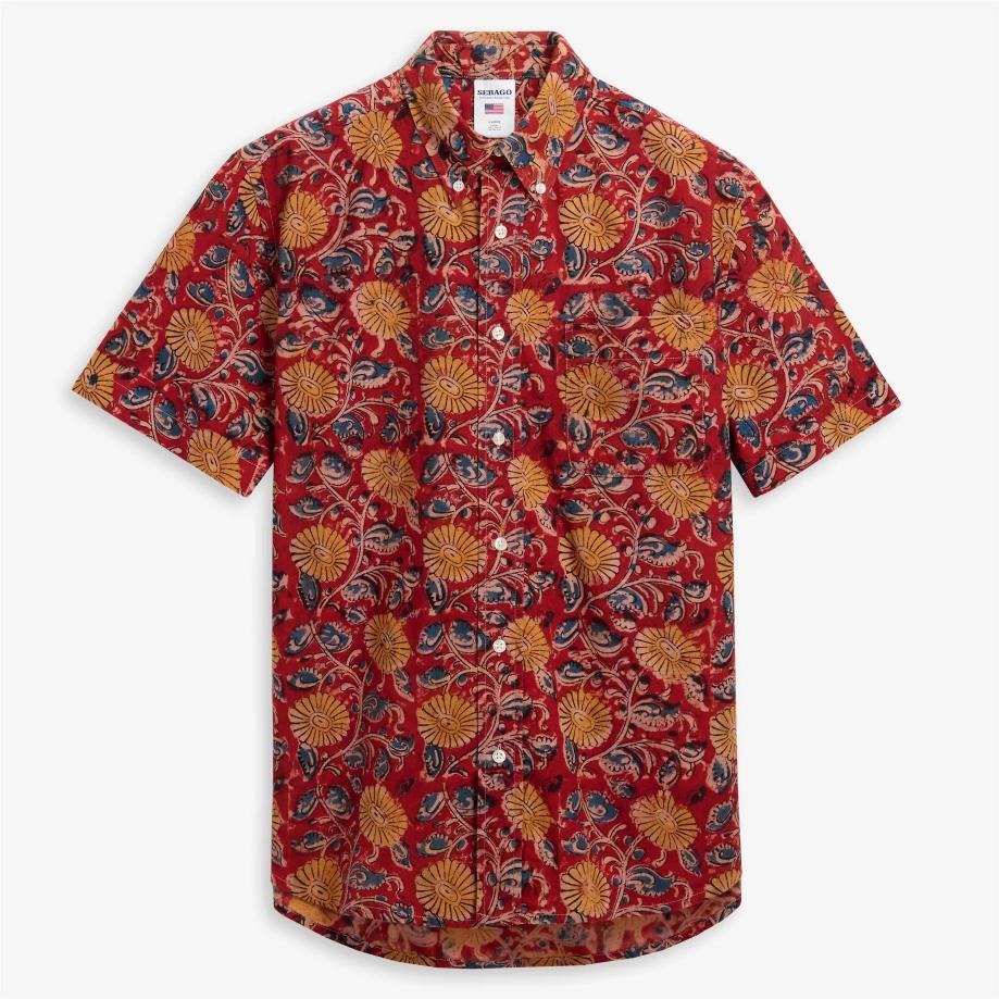 Sebago Camicia Button Down Muddyriver