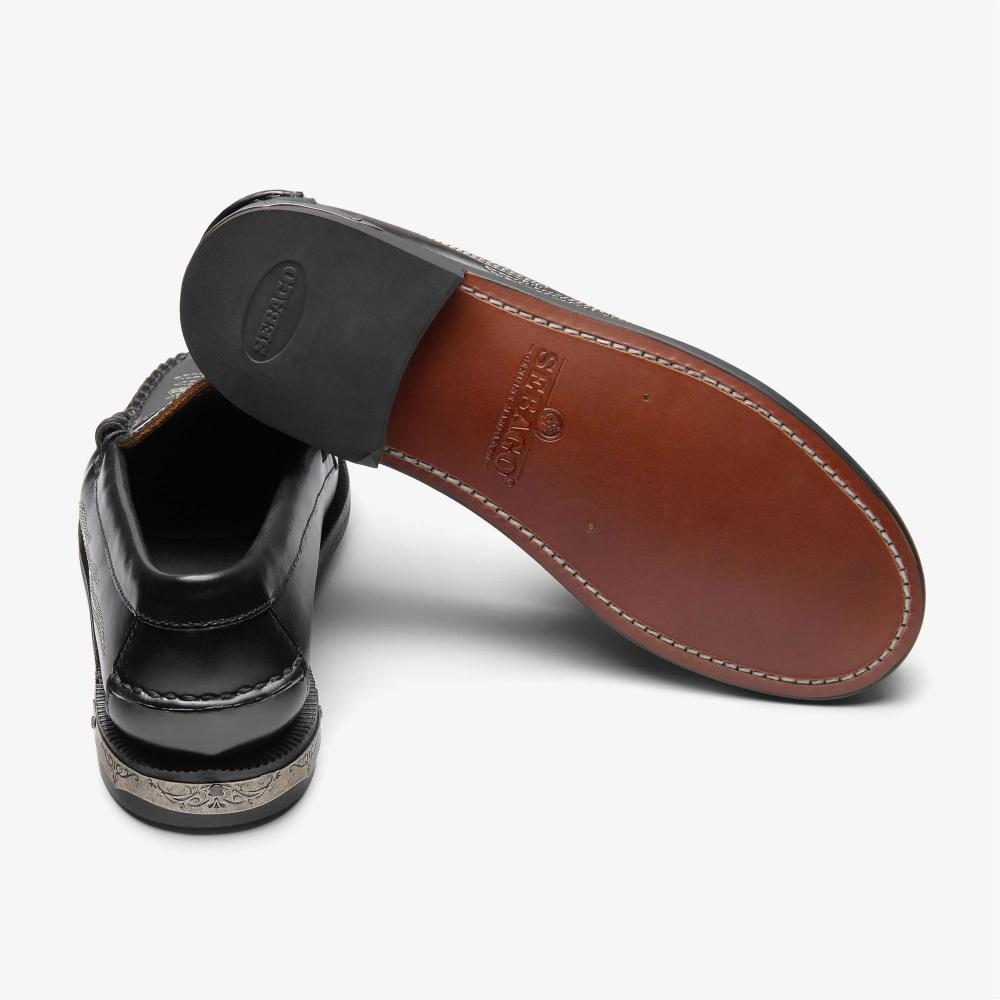 Sebago Dan El Paso Woman Black