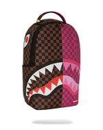 Sprayground Zaino Split Sip Pink Check Dlxsv